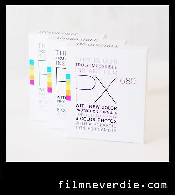 Polaroid Colour film IMPOSSIBLE PX 680 Protection for Polaroid 600 