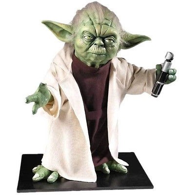 STAR WARS COLLECTOR YODA PROP EDITION Resin Cool Movie Theme Party 