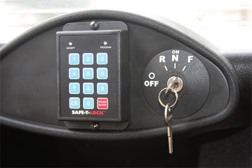 GO GOLF CART KEY PAD IGNITION TXT RXV 2FIVE MPT WORKHORSE TERRAIN 