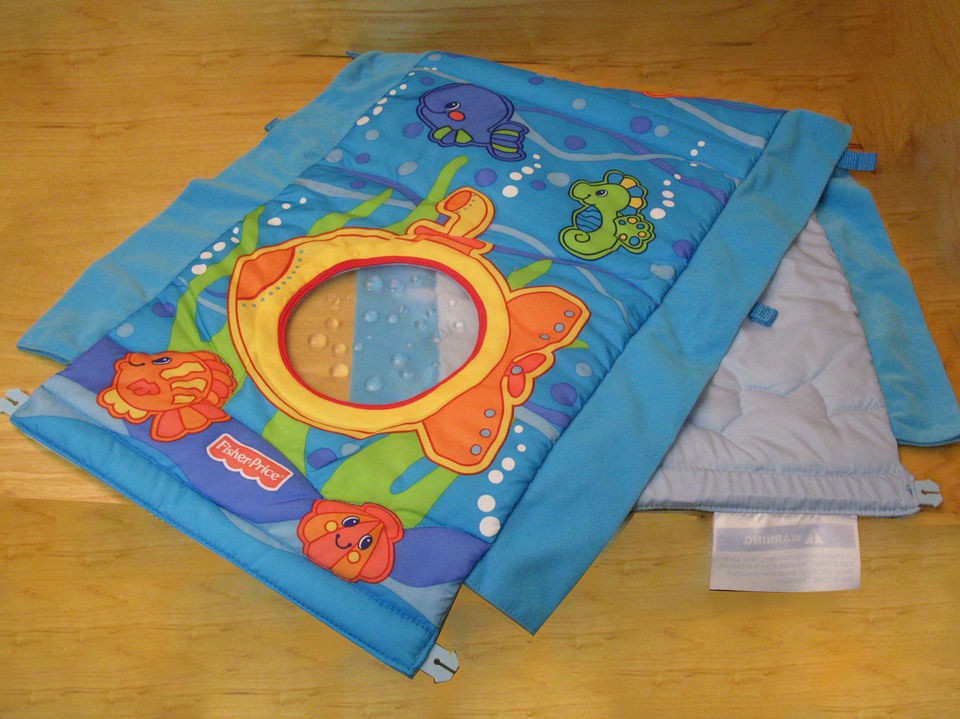 FisherPrice gymAquariumFloor pad mat tunnel blanketC3068U