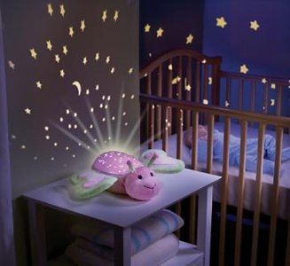 Baby Musical Cot Mobile Night/Nursery/Light Show /Nightlight Pink 