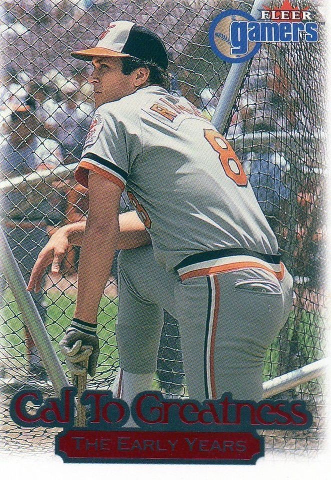 2000 Fleer Gamers Cal to Greatness CAL RIPKEN Jr. #2 (13623)