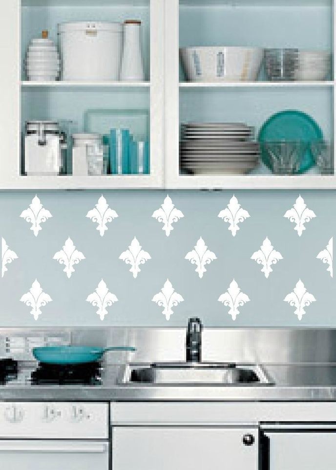 fleur de lis decal in Home & Garden