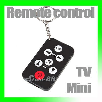 New Mini Stealth TV Remote ninja television universal keychain control 