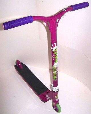   V2I KICK SCOOTER PURPLE COMPLETE FK 2 FORKS AL 2 P BARS 100 COEDIE NEW