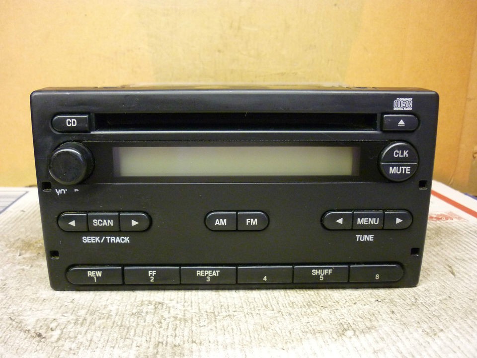 98 07 Ford Ranger Am Fm Radio Cd Player 4L5T 18C869 AE