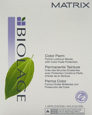 Biolage Matrix Color Perm Forms Lustrous Waves with Color Fade 