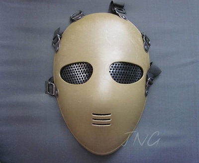 ALIEN FULL SAFETY IMPACT RESISTANCE AIRSOFT PAINTBALL PROTECTIVE FACE 