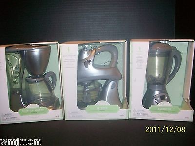   KiD Kitchen Appliance COFFEE Maker MIXER BLENDER Toaster Tea Kettle