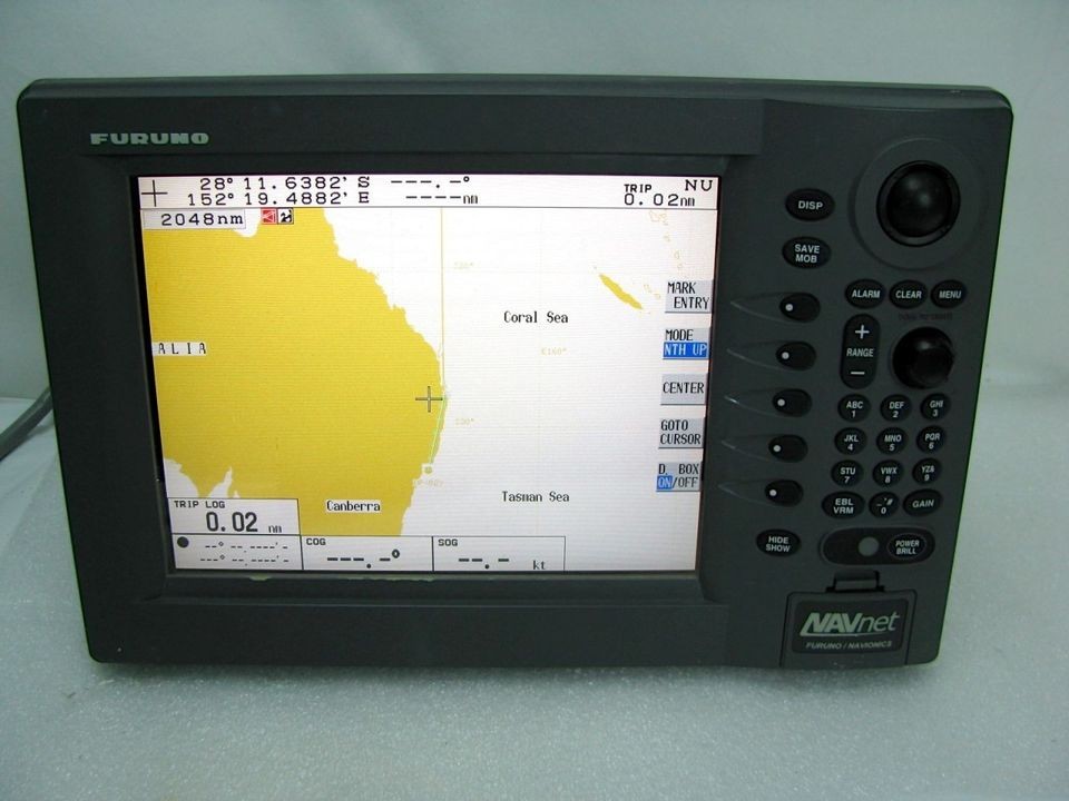 FURUNO RDP 139 NAVNET VX1 GPS RADAR CHARTPLOTTER DISPLAY