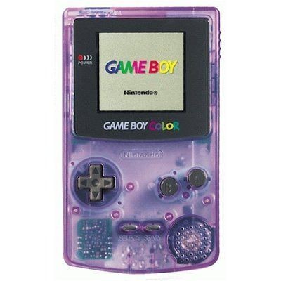 ATOMIC PURPLE GAME BOY COLOR SYSTEM   NINTENDO GAMEBOY