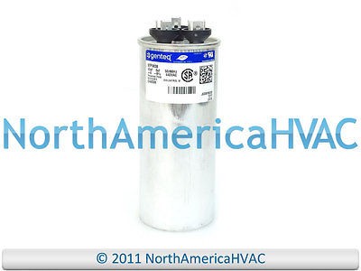 GE Genteq Capacitor Dual Run Round 40/5 uf MFD 440 Volt VAC Z97F9838 