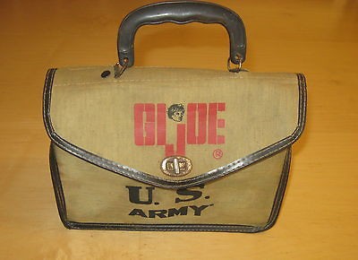 1968 Vintage & Very Rare R9 GI JOE canvas Lunchbox This is RARE 