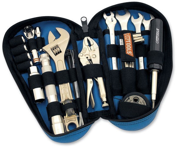 Cruz Tools Roadtech Teardrop Tool Kit RTTD1 for HARLEY