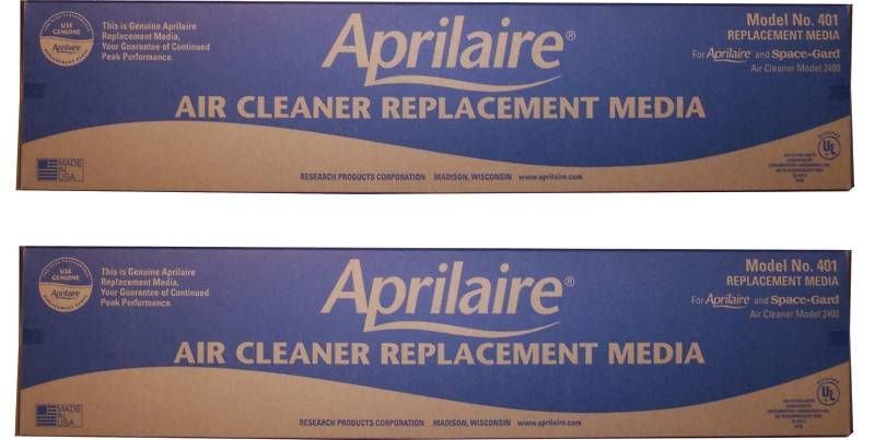 Genuine Aprilaire 401 Space Gard 2400 Furnace Filter