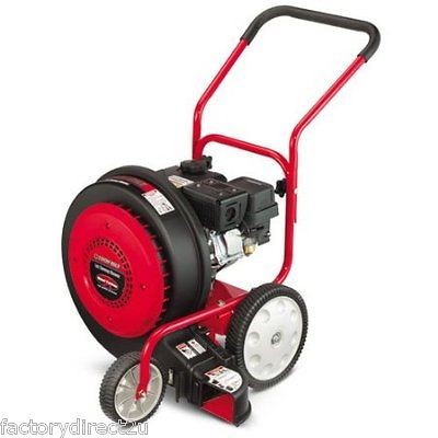   TB 672 208cc OHV Gas Powered Jet Sweep Walk Behind Leaf Blower   NEW