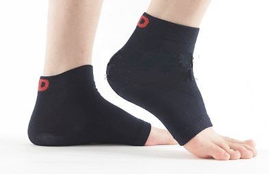 Gel Heel Pads   GEL SOCKS Protect Support ankle heels