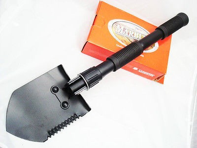 Marbles Folding Military Shovel Metal Detector Bushcraft Survival New 