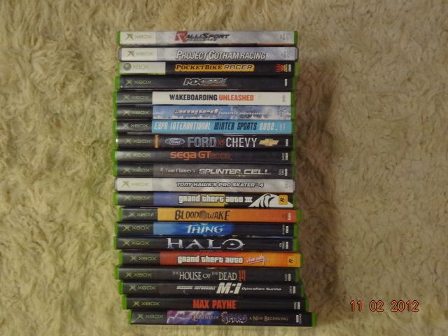 Original Xbox Games Lot Of 20 On Popscreen