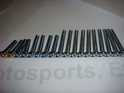 HONDA SL350 (K1 K2) ENGINE CRANKCASE SCREW KIT 22 PC.