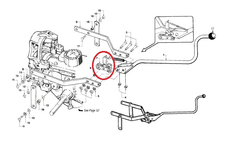   OEM Genuine Troy Bilt Roller Assy. Larger Fram Tillers #1916265001