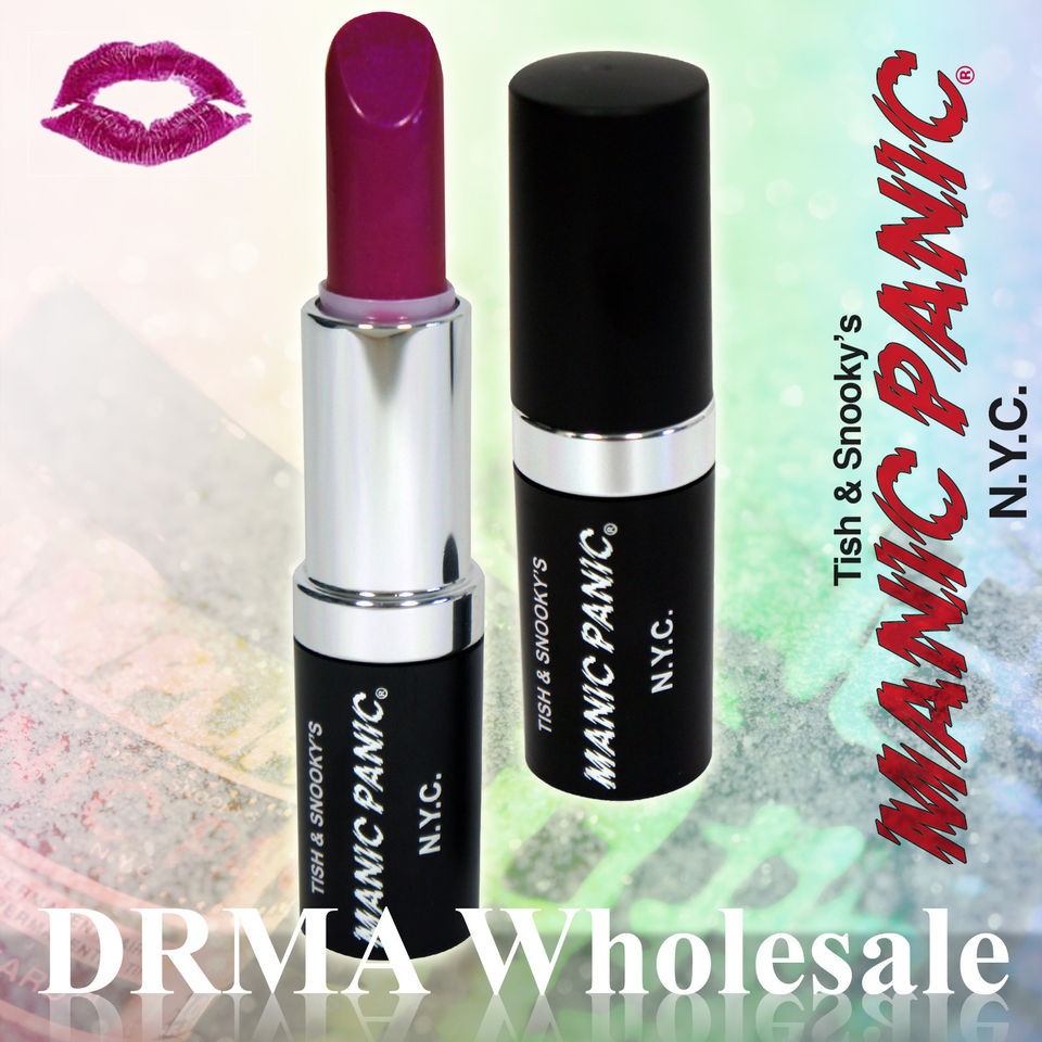   Blue Valentine Pink Opalescent Lipstick Vampire Goth Rock Glam Rock