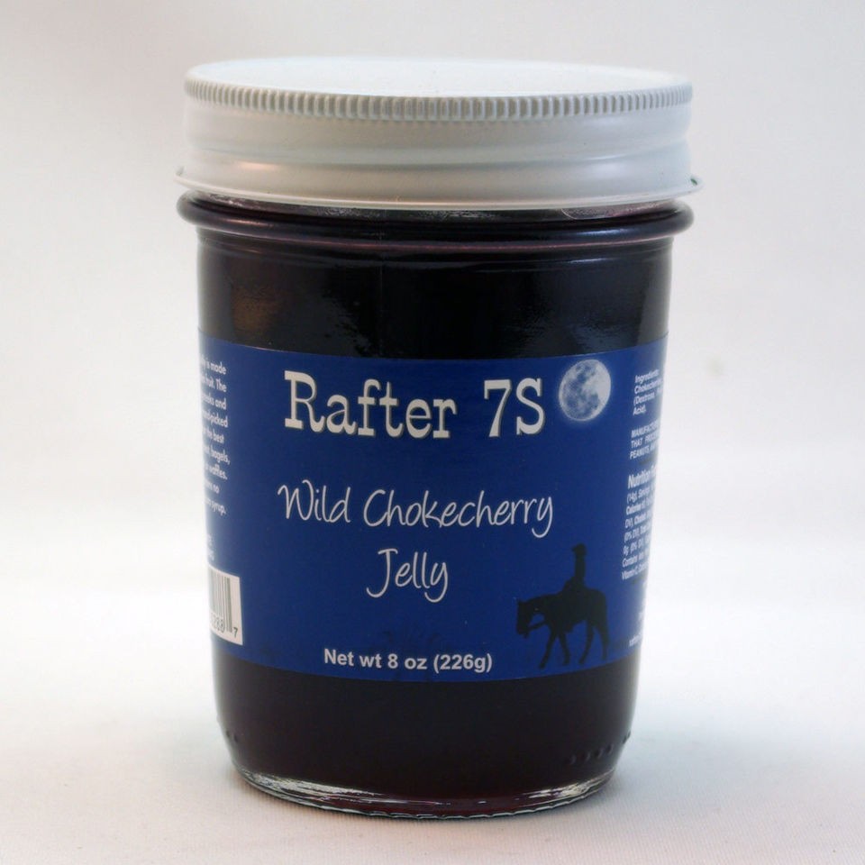   Chokecherry, Plum or Sandcherry Gluten Free All Natural Jelly 8 oz