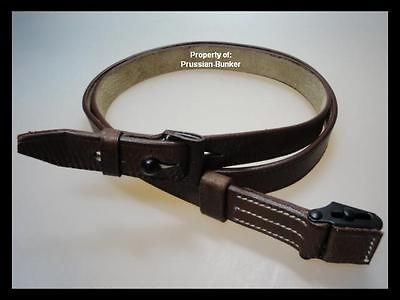 GERMAN WW II K98 LEATHER SLING K 98 WWII WITH LOOP *LOOK AT THIS* 