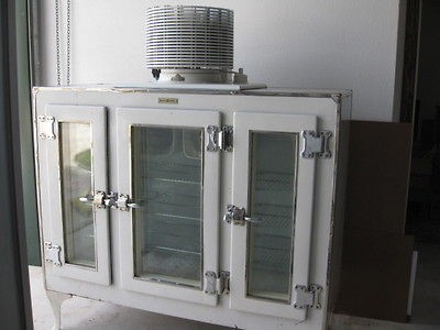 1927 GE MONITOR TOP 3 glass door refrigerator RARE RARE RARE 