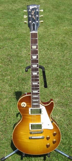 GIBSON LES PAUL R8   1958 HISTORIC STANDARD   FLAMETOP REISSUE   MINT 