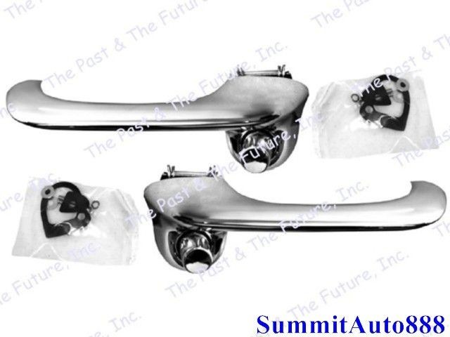 1965 1966 65 66 Mustang 1966 1977 68 Bronco Exterior Door Handle Pair 