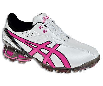 Asics Gel Ace Pro Pearl/White/Pi​nk Mens Golf Shoes