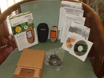 Magellan eXplorist 210 Handheld/s GPS Receiver bundle World ship