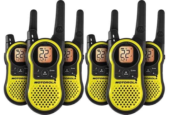 Motorola MH230 MH370 FRS GMRS 2 WAY Radio Walkie Talkie AAA Weather 