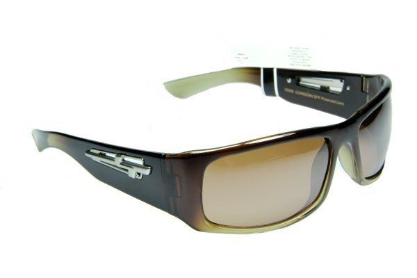 Sundog Condemn Polarised Golf Sunglasses Kona Mirage Brown Frame