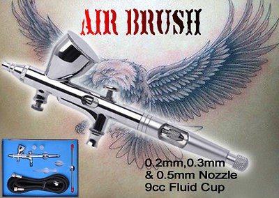 gravity feed airbrush in Airbrushing