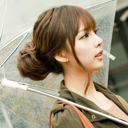   BUN Hair Piece Chignon Dome style Updos Extensions dango upstyle buns