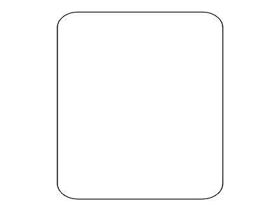 Lot of 10 6 x 6 Square 4mm Plastic Coroplast White Sign Blanks