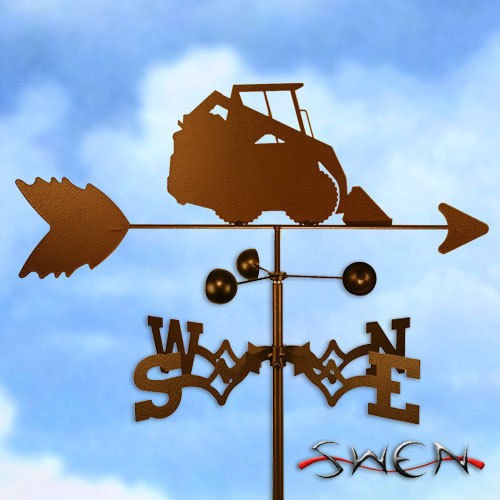 Hand Made SKID STEER LOADER Weathervane ~NEW~