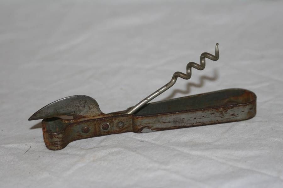 1895 Antique Vintage KING Bottle & Can OPENER Primitive Old on PopScreen