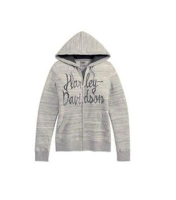 Harley Davidso​n Womens Unique Loop French Terry Hoodie 96001 