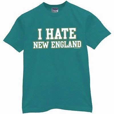 HATE NEW ENGLAND t shirt dolphins jersey miami bush reggie tannehill 