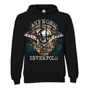   SEVENFOLD , HOODIE HOODY SWEATER OFFICIAL , HEAVY METAL ROCK MUSIC