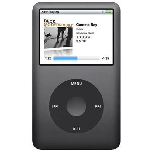 Apple iPod classic 6th Generation Black (120 GB)