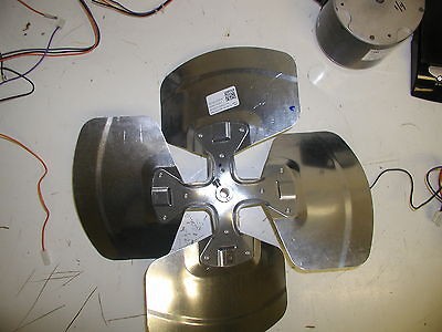 HEAT PUMP A/C MOTOR FAN BLADES FOUR NEW