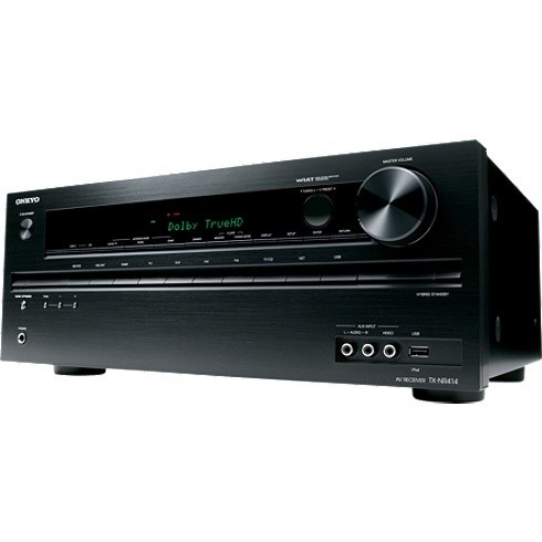   NEW Onkyo TX NR414 5.1 Channel Network A/V Receiver (Black) TXNR414