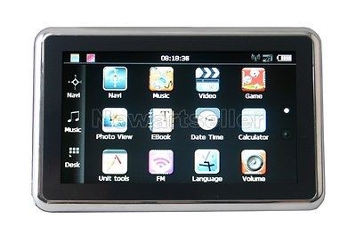 Car GPS Navigation 4GB /4 FM+Map GPS Receiver