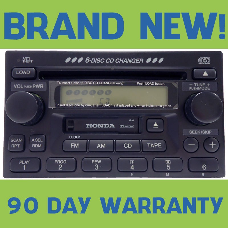   Odyssey 6 Disc Changer CD Tape Player Radio Stereo (Fits Honda 2003