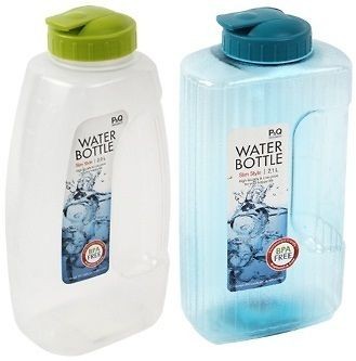 Lock & Lock BPA free Square,Oval Large Water Bottles 2~2.1 Liter