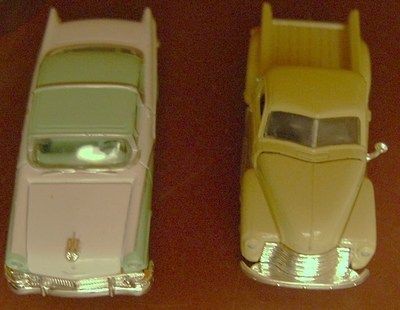 Racing Champions Die Cast 1956 Ford Victoria and 1950 Chevy Pickup